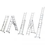 Драбина розкладна універсальна 9 сходинок FLORA (5032334)