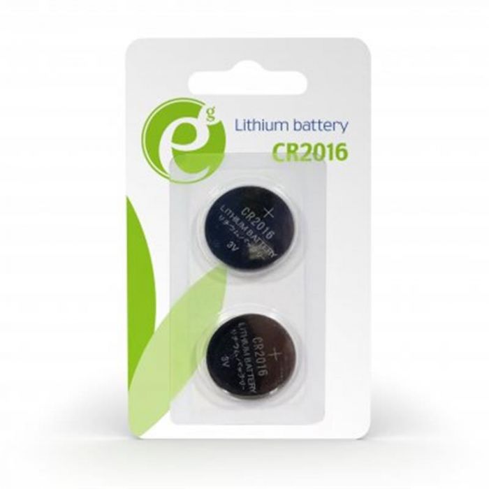 Батарейка EnerGenie Lithium CR2016 BL 2 шт