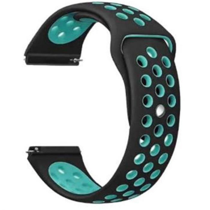 Ремінець BeCover Nike Style для Samsung Galaxy Watch 46mm/Watch 3 45mm/Gear S3 Classic/Gear S3 Frontier Black-Blue (705782)