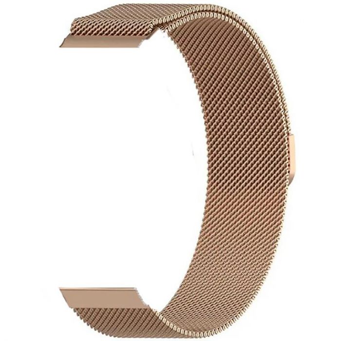 Ремінець BeCover Milanese Style для Amazfit Stratos (22mm)/Stratos 2/2S/3/Amazfit GTR 2/Amazfit GTR 47mm/Amazfit GTR Lite 47mm/Amazfit Nexo/Amazfit Pace/Amazfit GTR 3 Pro Brown (707728)