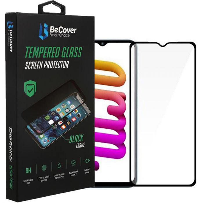 Захисне скло BeCover для Xiaomi Poco M5 4G Black (708148)