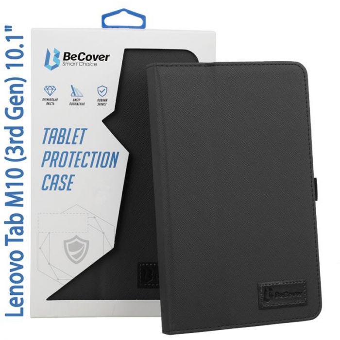 Чохол-книжка BeCover Slimbook для Lenovo Tab M10 TB-328F (3rd Gen) 10.1" Black (708339)