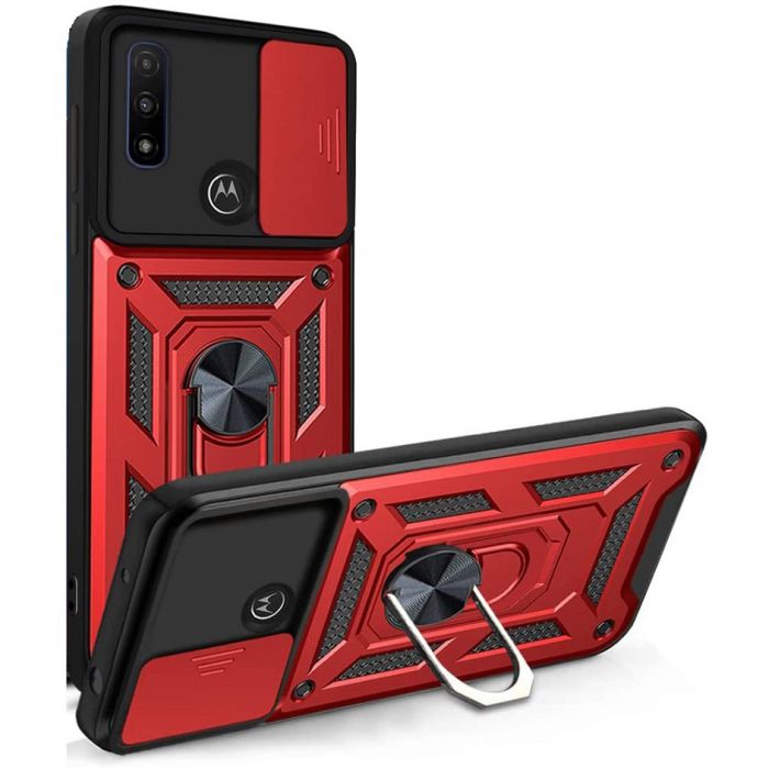 Чохол-накладка BeCover Military для Motorola Moto E20 Red (708835)