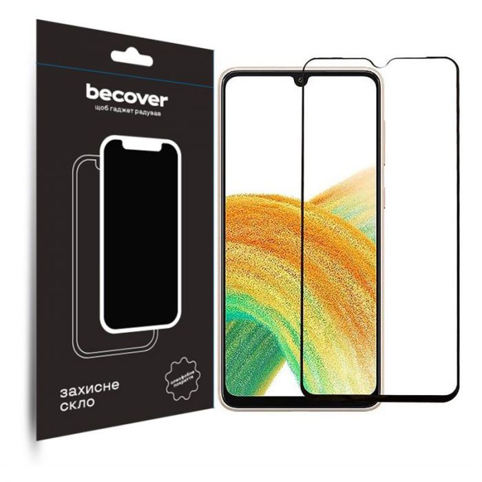 Захисне скло BeCover для Samsung Galaxy A34 5G SM-A346 Black (708840)