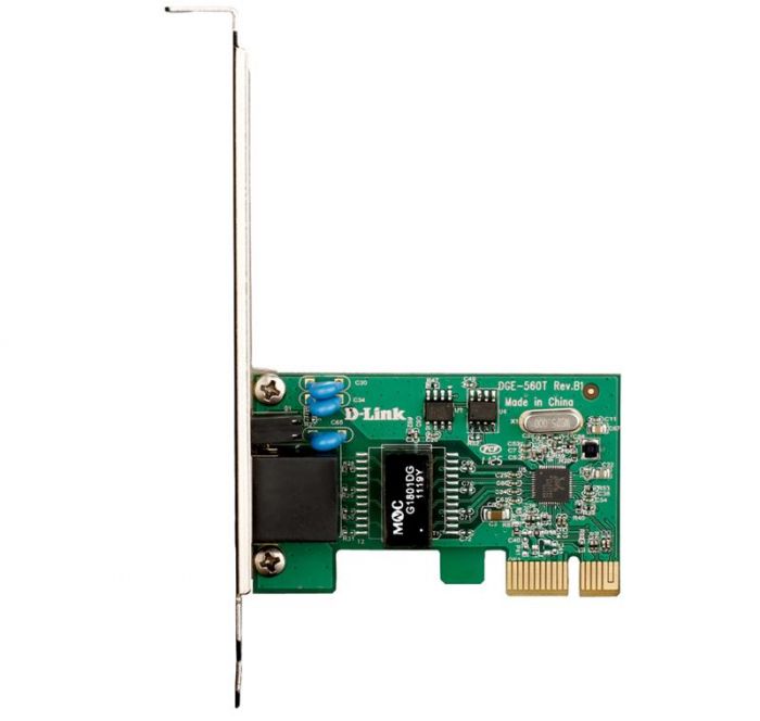 Мережева карта D-Link DGE-560T 1port 1000BaseT, PCI-Express