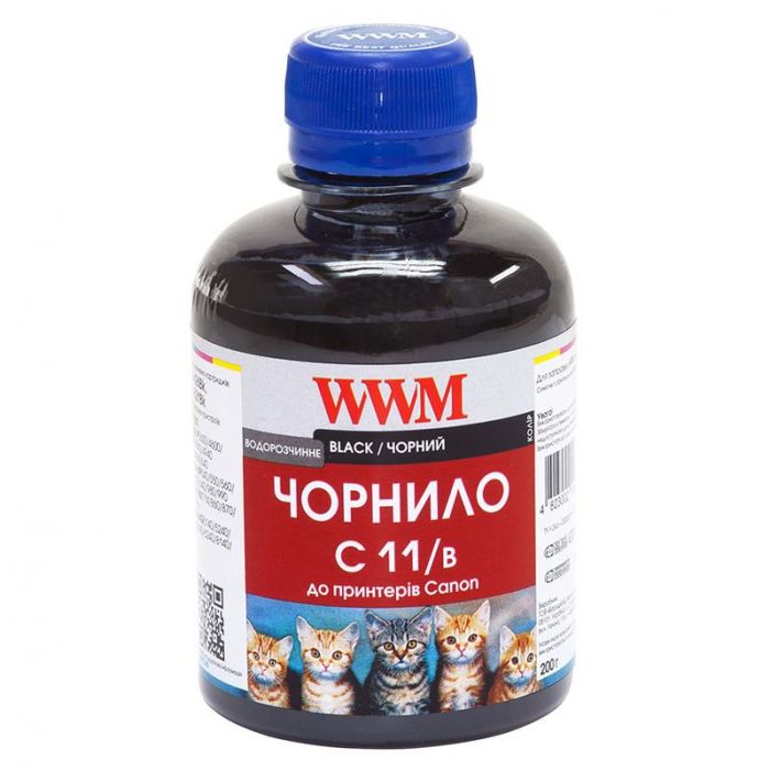 Чорнило WWM для CANON CL521/CLI426Bk (Black) (C11/B) 200г