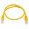 Патч-корд UTP Atcom RJ45, Cat.6, мідь, 1 м, жовтий