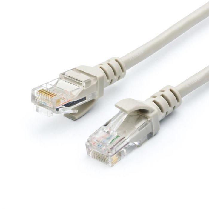 Патч-корд UTP Atcom Geplink Cat.5e, 26AWG, 3 м, сірий (GL8003)