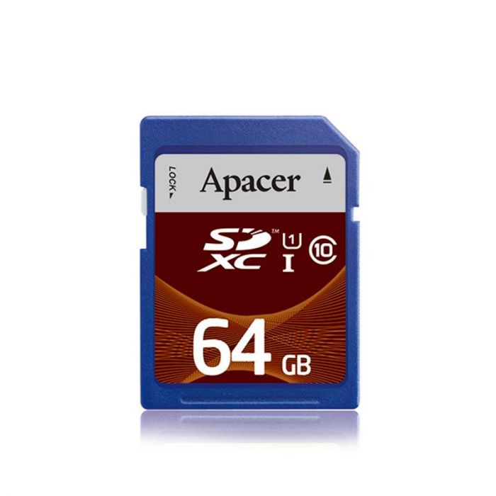 Карта пам`ятi SDXC 64GB UHS-I Class 10 Apacer (AP64GSDXC10U1-R)