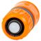 Конектор 3/4" швидкознімний для шланга 1" аквастоп (ABS) FLORA (5015504)