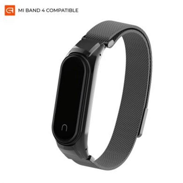 Ремінець Armorstandart Milanese Magnetic Band 4303 для Xiaomi Mi Band 4/3 Black (ARM55540)