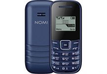 Мобiльний телефон Nomi i144m Dual Sim Blue