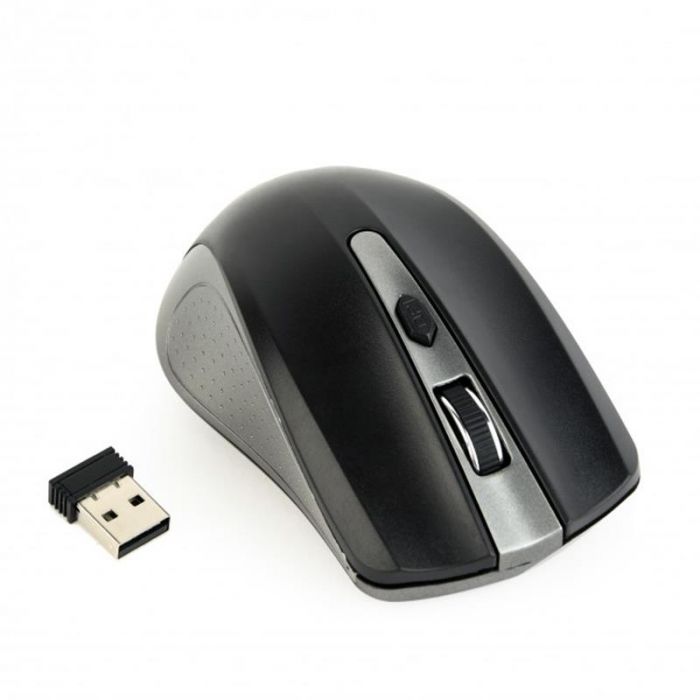 Мишка бездротова Gembird MUSW-4B-04-GB Grey/Black USB