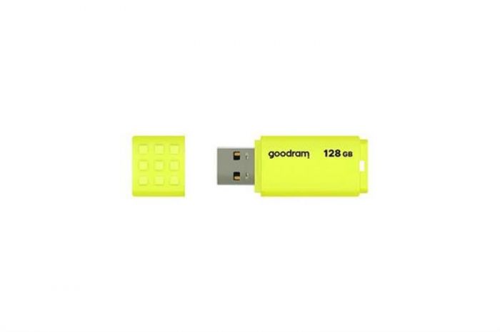 Флеш-накопичувач USB 128GB GOODRAM UME2 Yellow (UME2-1280Y0R11)