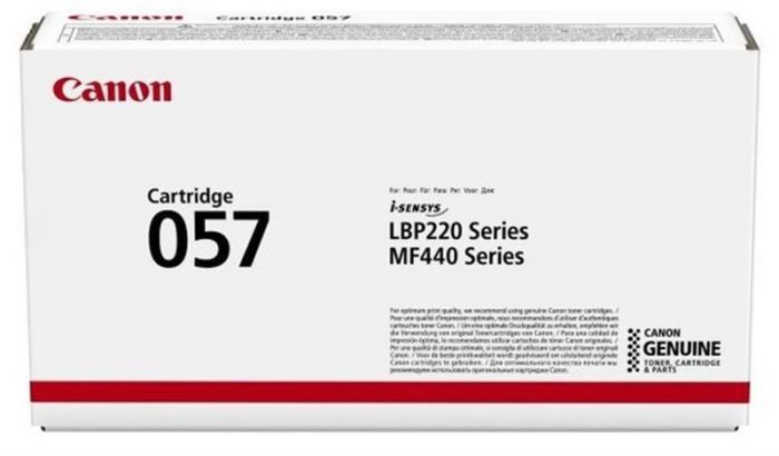 Картридж Canon 057 LBP223dw/226dw/228x/MF443dw/445dw/446x/449x Black (3009C002)