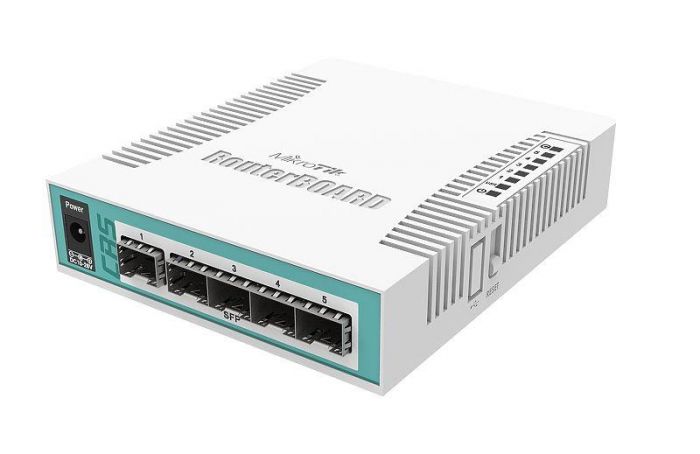 Комутатор MikroTik CRS106-1C-5S