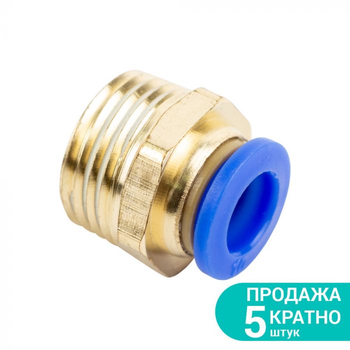 Штуцер цанговий (прямий) Ø10мм МТ 1/2" SIGMA (7026951)