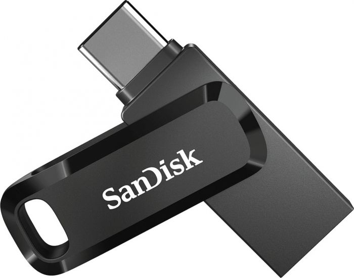 Флеш-накопичувач USB 256GB Type-C SanDisk Dual Drive Go Black (SDDDC3-256G-G46)