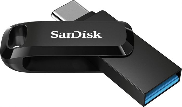 Флеш-накопичувач USB 256GB Type-C SanDisk Dual Drive Go Black (SDDDC3-256G-G46)