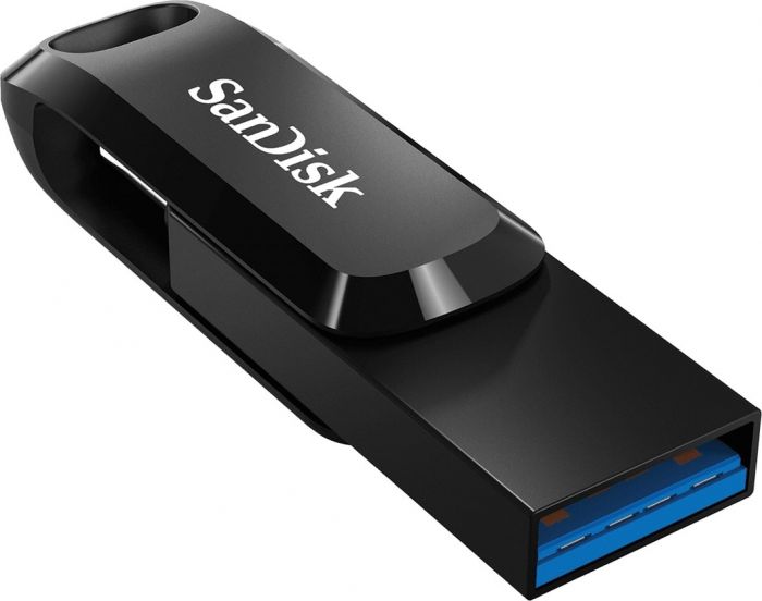 Флеш-накопичувач USB 256GB Type-C SanDisk Dual Drive Go Black (SDDDC3-256G-G46)