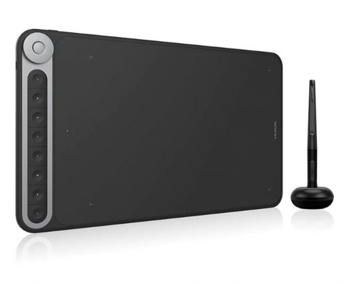 Графічний планшет Huion Inspiroy Dial Q620M + рукавичка Графічний планшет Huion Inspiroy Dial Q620M + рукавичка