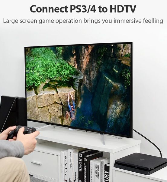 Кабель Vention HDMI - HDMI V 2.0, (M/M), 1 м, Black (VAA-B05-B100)