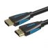 Кабель Vention HDMI - HDMI, M/M, 3 м, v2.0, чорний (VAA-M02-B300)