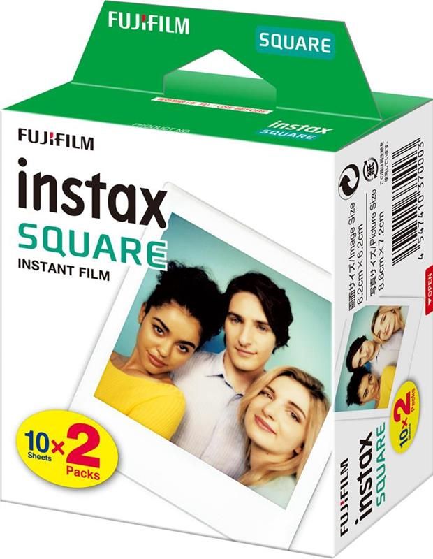 Фотопапiр Fujifilm Instax Square, 2х10л (16576520)