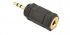Адаптер Cablexpert (A-3.5F-2.5M) 2.5 mm M - 3.5 mm F, чорний