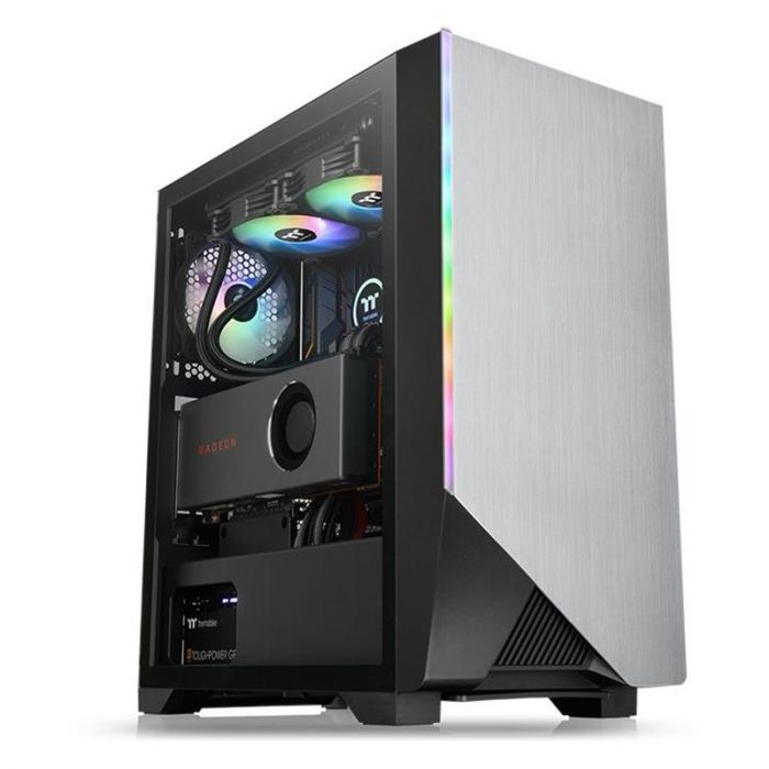 Корпус Thermaltake H550 Tempered Glass Black/Grey (CA-1P4-00M1WN-00) без БЖ