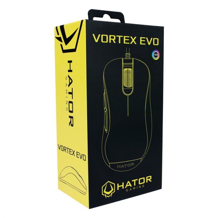 Мишка Hator Vortex Evo Black (HTM-310) USB