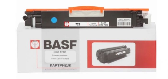 Картридж BASF (BASF-KT-729C) Canon LBP 7010C/7018C Cyan (729C)