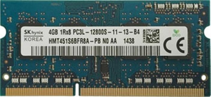 Модуль пам`яті SO-DIMM 4GB/1600 DDR3L Hynix (HMT451S6DFR8A-PB) Refurbished