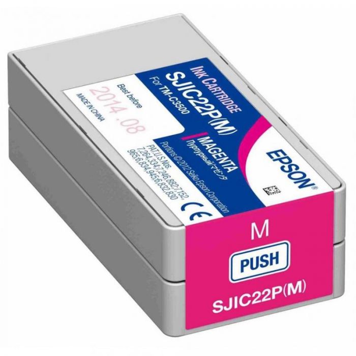 Картридж EPSON (SJIC22P) TM-C3500 (C33S020603) Magenta