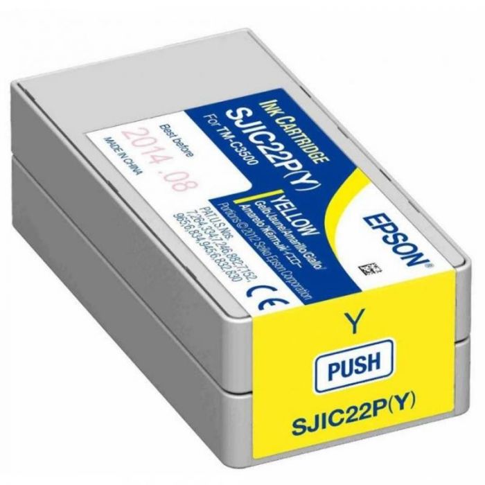 Картридж EPSON (SJIC22P) TM-C3500 (C33S020604) Yellow