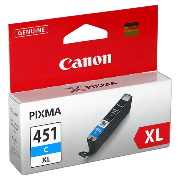 Картридж CANON (CLI-451XL) iP7240/MG5240/MG5540/MG6340/MG6440/MG7140/MX924 (6473B001) Cyan