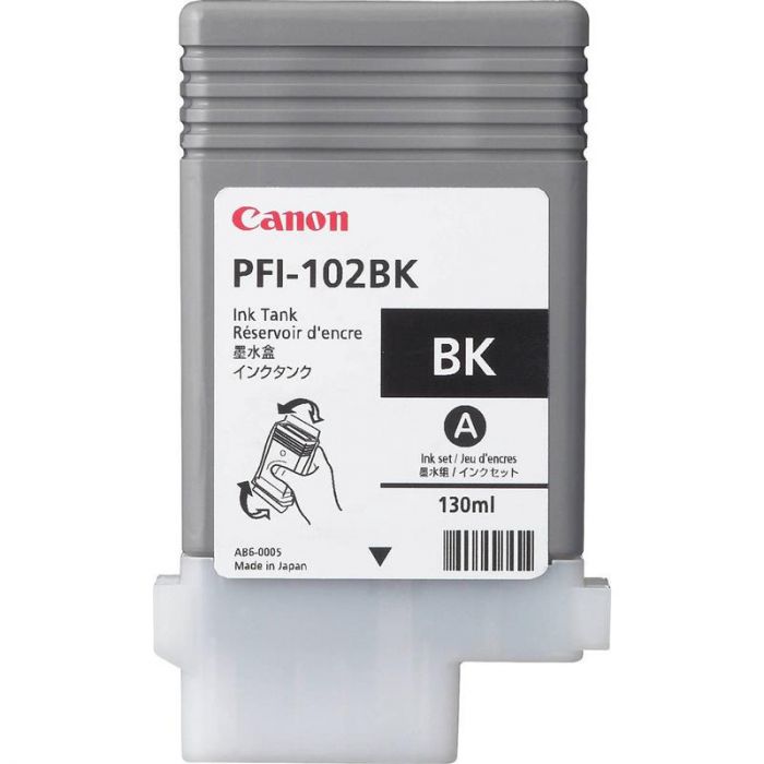 Картридж Canon (PFI-102BK) для iPF500/6x0/7x0, Black (0895B001)