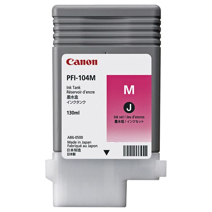 Картридж CANON (PFI-104M) iPF650/655/750/755, Magenta (3631B001)