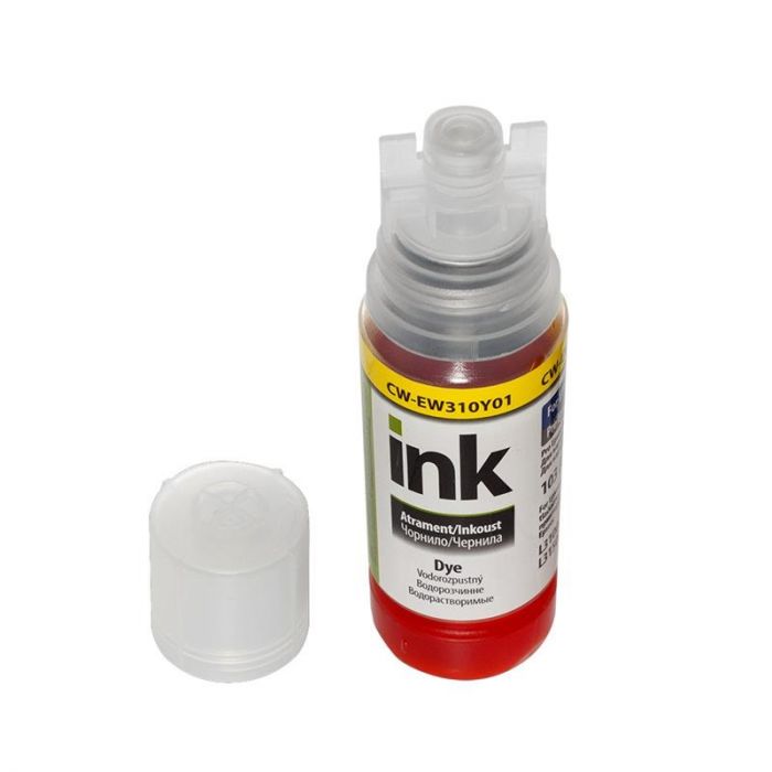 Чорнило ColorWay Epson L-3100/3110/3150/3151 (Yellow) (ColorWay-EW310Y01) 70мл