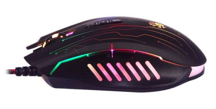 Мишка A4Tech Q81 Circuit Bloody Neon XGlide Black