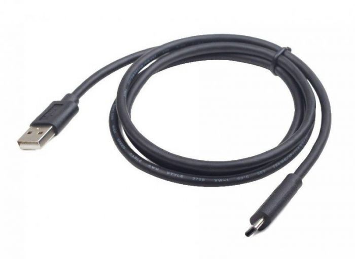 Кабель Cablexpert USB - USB Type-C (M/M), 1.8 м, преміум, чорний (CCP-USB2-AMCM-6)