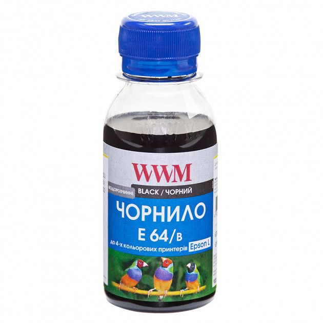 Чорнило WWM Epson L110/L210/L355 (Black) (E64/B-2) 100г