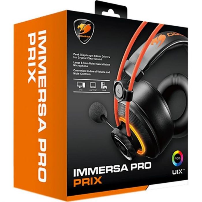 Гарнітура Cougar Immersa Pro Prix Black