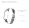 Ремінець Armorstandart Metal для Xiaomi Mi Band 4/3 Silver (ARM55550)
