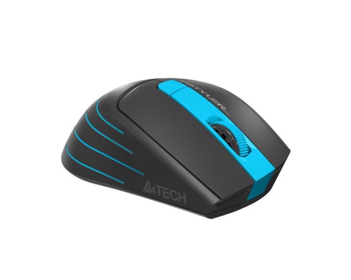 Мишка бездротова A4Tech FG30S Blue/Black USB