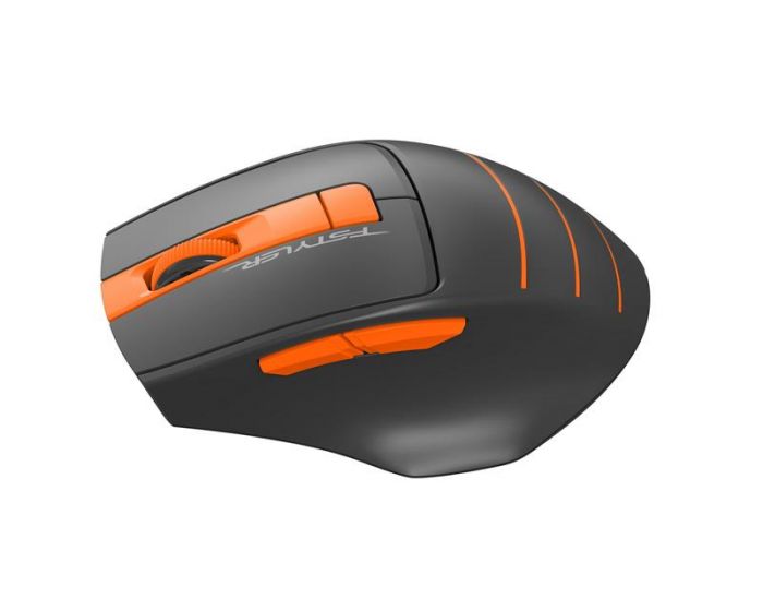 Мишка бездротова A4Tech FG30S Orange/Black USB