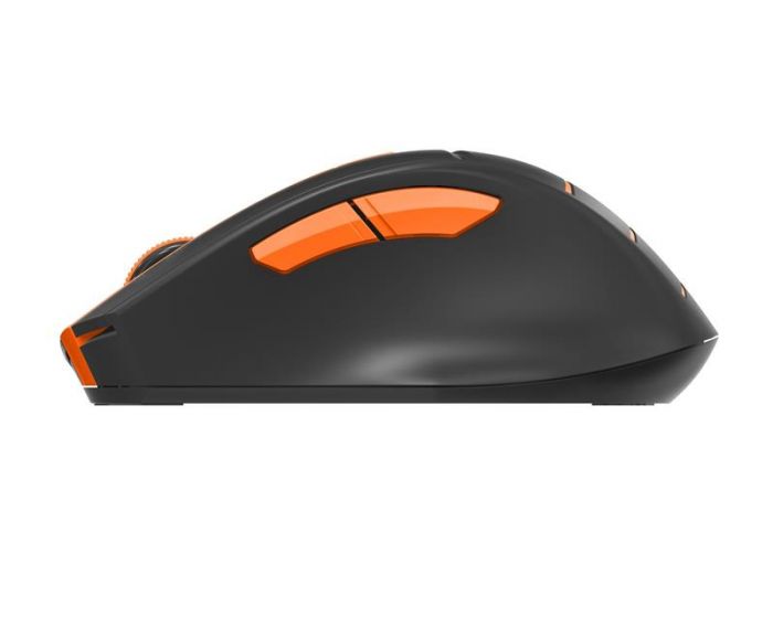 Мишка бездротова A4Tech FG30S Orange/Black USB