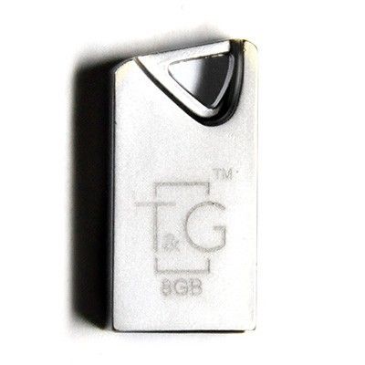 Флеш-накопичувач USB 8GB T&G 109 Metal Series Silver (TG109-8G)