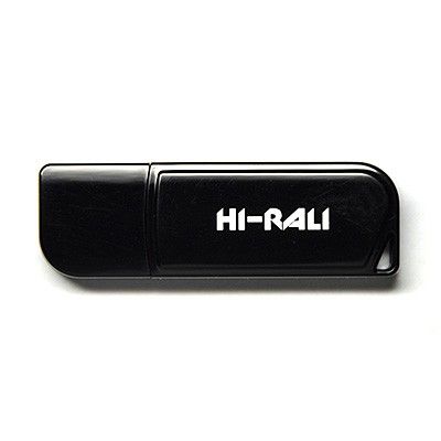 Флеш-накопичувач USB 32GB Hi-Rali Taga Series Black (HI-32GBTAGBK)