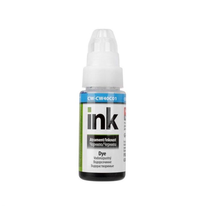Чорнило ColorWay Canon GI-40 PIXMA GM2040/G5040/G604 (Cyan) (CW-CW40C01) 70мл